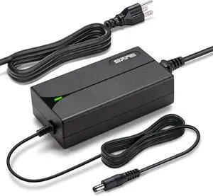 54.6V 2A Charger for 48V eBike Battery Compatible with Lectric XP 1.0/2.0/3.0,Lectric XPremium, Eahora X5, Himiway Cruiser, Ride1Up Core-5, Input Voltage AC120V 2.1mm DC Plug Power Adapter