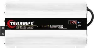 Taramps Smart Charger 120/160A Battery Charger 160A Dynamic Mode Car Audio System Power Supply 2200 Watts Max Output Power Bivolt Automatic 127/220VAC