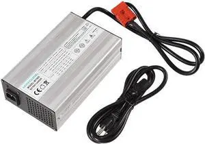 YEWY 29.2V 25A Charger 24V 25A LiFePO4 Battery Charger 90V -130V for 8S 24V 70AH 100AH 120AH 200AH LiFePO4 LFP Battery Pack Charger (29.2V25A Anderson 50A)