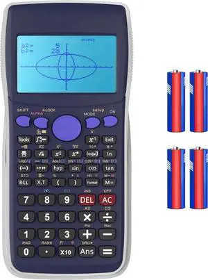 Graphing Calculator, Scientific Calculators 10 Modes /4 Graphing Functions,Desktop Math Calculator for College Students,School Supplies for Middle High School Teachers Office