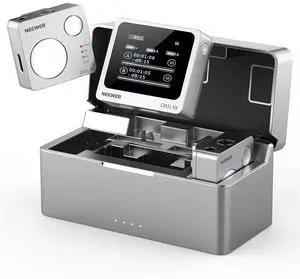 CM31 Wireless Lavalier Microphone with 8GB Storage 820ft Range 48KHz 24Bit Noise Cancelling Compatible with iPhone iPad Android PC Camera YouTube/TikTok Stream Podcast Interview