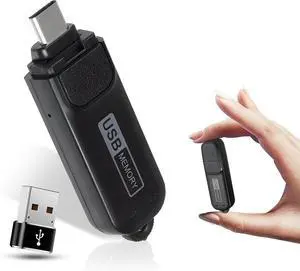 Digital USB-C Audio Note Device for Notes, Lectures, and Meetings  288 Hours Storage, 26 Hours Battery, Date & Time Stamp, Easy Playback on PC/Mac  Compact Voice Note Tool for Everyday Use