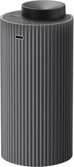 2026 Upgraded Smart Scent Air Machine, 20ml Capacity Up to 600 Sq Ft Waterless Essential Oil Diffuser, Battery Operated Portable Cold Air Diffuser for Home Car Office, Titanium Gray
