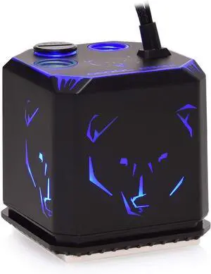 Eisbaer Aurora (Solo) CPU Water Block and Pump, Digital RGB