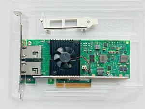 DELL INTEL X540-T2 10GB 2P DUAL PORT NIC NETWORK K7H46 3DFV8 Network