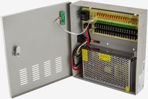 18 Output 15Amp 12V DC CCTV Distributed power supply box UL Listed