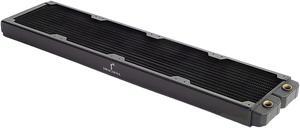 480mm 28mm Thick Computer Radiator Copper Water Cooling Cooler for CPU Heat Sink - Liquid Heat Exchanger Dual G1/4 Port