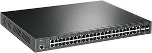 TP-Link TL-SG3452P | 48 Port Gigabit L2+ Managed PoE Switch | 48 PoE+ Port @384W, 4 x SFP Slots | PoE Auto Recovery | Omada SDN Integrated | IPv6 | Static Routing | Limited Lifetime Protection