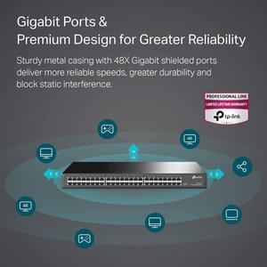 S5810-48TS-P, 48-Port Gigabit Ethernet L3 PoE+ Switch, 48 x PoE+ Ports  @740W, with 4 x 10Gb SFP+ Uplinks, Support Stacking, Broadcom Chip -   Europe