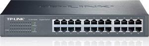TP-Link 24-Port Gigabit Ethernet Unmanaged Switch | Plug and Play | Desktop/Rackmount | Fanless | Limited Lifetime (TL-SG1024D)