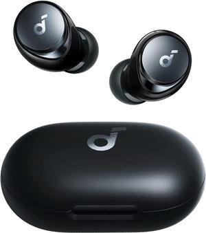 A40 Auto-Adjustable Active Noise Cancelling Wireless Earbuds, Reduce Noise by Up to 98%, 50H Playtime, Hi-Res Sound, Comfortable Fit, App Customization, Wireless Charge