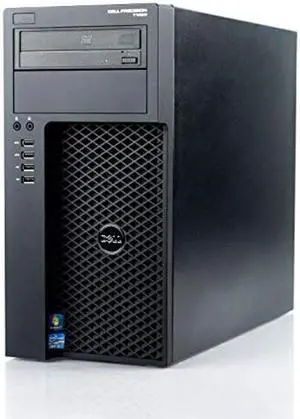 Dell Precision T1650 Tower Workstation Business Desktop Computer, Intel Quad-Core i7-3770 up to 3.90 GHz, 8GB RAM, 1TB HDD, DVD, WiFi, USB 3.0, Windows 10 Professional