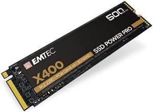 Emtec 500GB X400 Power Pro M.2 2280 PCIe Gen 4.0 x4 Internal Solid State Drive (SSD) ECSSD500GX400