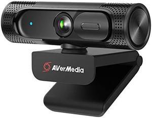 AVerMedia PW315 Full HD 1080p 60fps Webcam for Game Streaming, Video Calls and Content Creating with CamEngine and 3rd Party Software Support, TAA/NDAA Compliant
