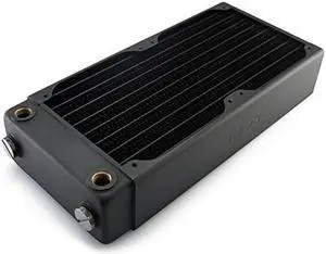 XSPC RX240 Radiator V3, 120mm x 2, Dual Fan, Black