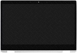 LCDOLED Replacement for HP Chromebook x360 14b-ca 14bt-ca000 14bt-caxx L73303-001 L77983-001 L73304-001 L77984-001 14.0 inches HD 1366x768 LCD Display Touch Screen Digitizer Assembly Bezel with Board