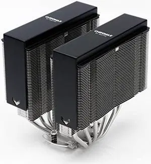 Noctua NH-D15 CPU Cooler with NA-HC4 chromax.Black Heatsink Covers