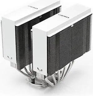 Noctua NH-D15 CPU Cooler with NA-HC4 chromax.White Heatsink Covers