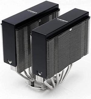 Noctua NH-D15 chromax.Black CPU Cooler with NA-HC4 chromax.Black Heatsink Covers