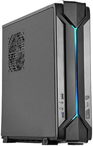 SilverStone Technology Slim Computer Case for Mini-ITX Motherboards with Integrated RGB Lighting RVZ03B