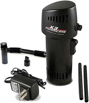 Canless Air X3 Hurricane Canless Air Compressor - Portable & Rechargeable Keyboard CleanerAir Spray, Perfect for Electronic and Household Cleaning - Includes 5 Attachments