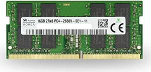 Factory Original 16GB (1x16GB) Compatible for Dell Alienware, G-Series, Inspiron, Latitude, Optiplex, Precision Vostro XPS DDR4 2666Mhz PC4-21300 SODIMM 2Rx8 CL19 1.2v Laptop RAM Upgrade SNPCRXJ6C/16G