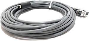 100' EVI Control Cable VISCA RS232 Cable for Sony, PTZ Optics, Go Electronic and Other VISCA Compatible Cameras (8 Pin Mini Din to 9 Pin D-Sub Serial Computer Connector) Made in The USA
