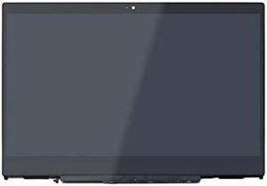 NBPCLCD Screen Replacement P/N:L20555-001 L20553-001 for HP Pavilion X360 14M-CD0001DX 14M-CD0003DX 14M-CD0005DX 14M-CD0006DX 14" 1080p LCD Display Touch Screen Assembly Digitizer Control Board Bezel