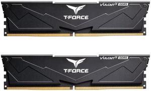 TEAMGROUP T-Force Vulcan Alpha DDR5 Ram 32GB Kit (2x16GB) 5600MHz (PC5-44800) CL40 Desktop Memory Module Ram (Black) AMD Optimized Memory FLABD532G5600HC40BDC01