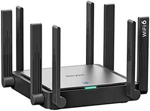 Reyee WiFi 6 Router AX3200 Wireless Router Internet Router, High Speed Smart Router with 8 Omnidirectional Antennas, Dual Band Gigabit Computer Router Mesh Support for Homes up to 3000 Sq. ft. - E5