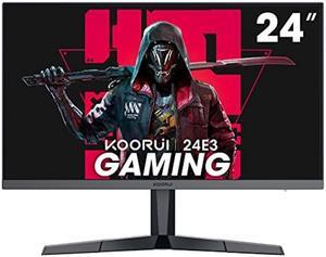 KOORUI 24 Inch Computer Gaming Monitor, Build-in Speakers, IPS Display FHD  1080p 100Hz, HDMI&VGA,VESA Mountable 