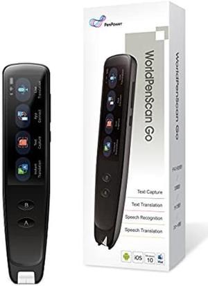PenPower WorldPen Scan Go | OCR Reading Pen for Dyslexia | Pen Scanner | Language Translator | Text to Speech | Wireless Standalone | LCD Touchscreen | Wi-Fi Connection