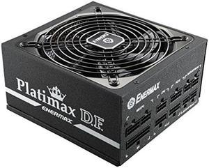 Enermax Platimax DF 80 PLUS Platinum Certified Full Modular 1050W Power Supply with Amazing DFR Technolohy and DF switch Individual Sleeved Cable 10 years Warranty  EPF1050EWT