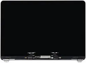 Replacement for MacBook Pro A1706 A1708 EMC 3071 EMC 3163 EMC 2978 EMC 3164 Late 2016 Mid 2017 Retina LCD Display Screen Complete Full Assembly Kit 661-05095 661-05096 13" (Silver)