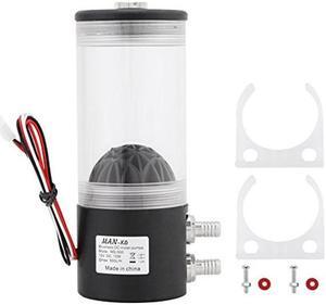Cooling Heat Exchanger Water Pump Tank 500L/H 10W DC 12V Mute CPU Water Cooler Cooling Pump Tank Heat Exchanger 60 x 160 mm