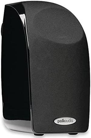 Polk Audio Blackstone TL1 Satellite Speaker (Single, Black) | PowerPort Technology | Hi-Gloss Blackstone Finish | Compact Size, Crisp Sound | Pair with TL Series for Complete Home Entertainment