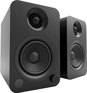 Kanto YU Powered Bookshelf Speakers with Bluetooth 4.2 and RCA Input | Features Signal Detection and Auto Stand-by | Pair | Matte Black