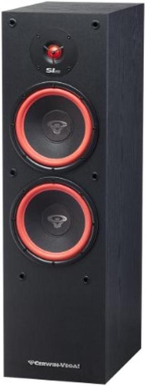 Cerwin Vega Home Audio SL-28 8" 2-Way Dual Floor Speaker with 1" Soft Dome Tweeter