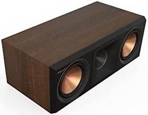 Klipsch Reference Premiere RP-500C II Center Channel Speaker with Updated Tractrix Horn and Port Technology and 5.25" Cerametallic Woofers for Crystal-Clear Home Theater Dialogue in Walnut