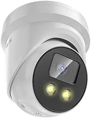 DS-2CD2386G2-ISU/SL 2.8mm IP Camera 8MP 4K Acu Sense Strobe Light and Audible Warning Turret Security Camera with Two-Way Audio,Human/Vehicle Detection,DarkFighter Technology,98ft Night Vision