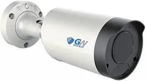 GW Security GW8150MMIC 8MP 4K IP POE 2.7-13.5mm Motorized Lens 5X Optical Zoom Bullet Security Camera, Spotlight, Built-in Microphone