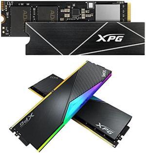 XPG 4TB GAMMIX S70 Blade PCIe Gen4 M.2 2280 Internal Gaming SSD Up to 7,400  MB/s - Works with Playstation 5/ PS5 (AGAMMIXS70B-4T-CS)