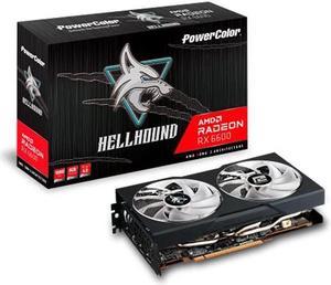 PowerColor Hellhound AMD Radeon RX 6600 Graphics Card with 8GB GDDR6 Memory