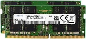 Factory Original 64GB 2x32GB Compatible for MSI Alpha Bravo Raider Stealth Leopard Katana DDR4 3200MHz PC425600 SODIMM 2Rx8 CL22 12v Laptop Notebook Memory Module RAM Upgrade Adamanta