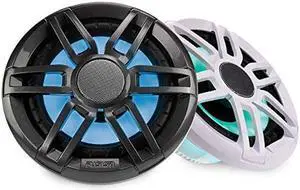 Fusion XS Series Marine Speakers, 6.5" 200-Watt Sports With RGB, A Garmin Brand, Gray, White