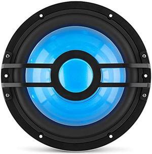Clarion CMSP-101RGB-4 10" Marine Subwoofer with RGB LEDs, Single 4-Ohm, 250 Watts