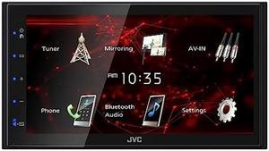 JVC KD-TD91BTS Bluetooth Car Stereo Receiver with USB Port – 2-Line LCD  Display, AM/FM Radio – CD and MP3 Player -  Alexa Enabled – Single  DIN 