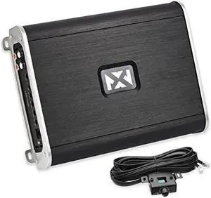 NVX VAD17001 1700W RMS Class D Monoblock Car/Marine/Powersports Amplifier with Bass Remote (Marine Certified)