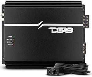 DS18 EXL-P800X4 Korean 4-Channel Full Range Car Audio Amplifier Competition Grade Class AB MOSFET Amp 800 Watts Rms - Remote BASS Knob Included