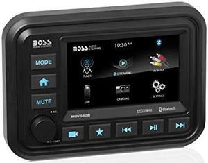 BOSS Audio Systems MGV550B Marine Gauge Receiver - Weatherproof, 5 Inch Touchscreen, Built-in Amplifier, Bluetooth, Digital Media MP3 Player, No CD Player, USB Port, AM/FM Radio